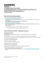 Siemens SIMATIC ET 200SP Manual Del Usuario