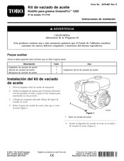 Toro GreensPro 1200 Instrucciones De Instalación