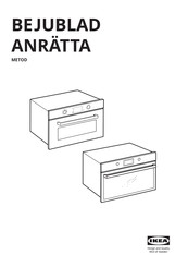 Ikea BEJUBLAD Manual De Instrucciones