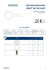 monzana MZDL6sw Manual Del Usuario