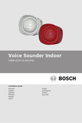 Bosch FNM-420V-A-WH/RD Manual Del Usuario