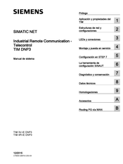 Siemens SIMATIC NET TIM DNP3 Manual De Sistema