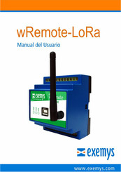 exemys wRemote-3005-LoRa Manual Del Usuario