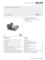 Bosch Rexroth ABAPG Manual Del Usuario