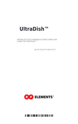 RF Elements UltraDish TP 5-24 Manual Del Usuario