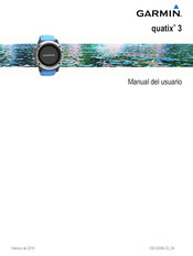 Garmin quatix 3 Manual Del Usuario