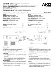 Harman AKG DMS100 Guía Rápida De Instalación