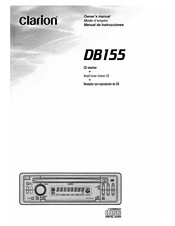 Clarion DB155 Manual De Instrucciones