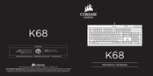 Corsair Gaming K68 Guia De Inicio Rapido