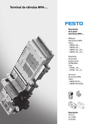 Festo VMPA1-FB D2 Serie Manual Del Usario