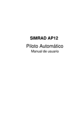 Kongsberg SIMRAD AP12 Manual De Usuario