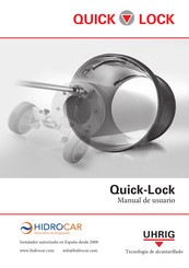 UHRIG Quick-Lock Manual De Usuario