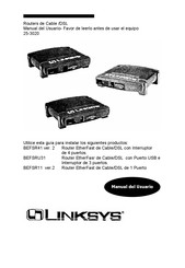 Linksys BEFSR11 Manual Del Usuario