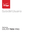 Samsung Galaxy Note Pro Manual Del Usuario