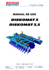 Farmet DISKOMAT 3 Manual De Uso