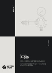 Nippon Gases R-600 Manual