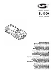 Hach SL1000 Manual Básico Del Usuario