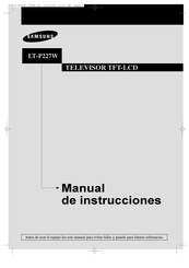 Samsung LT-P227W Manual De Instrucciones