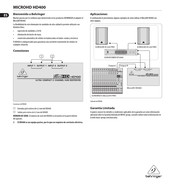 Behringer HD400 Manual Del Usuario