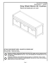 Allen + Roth FR4582 Manual De Instrucciones