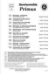 storchenmuhle Primus Instrucciones De Montaje