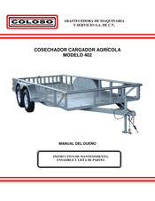 COLOSO 402-L Manual Del Dueño