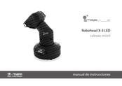 thomann Stairville Robohead X-3 LED Manual De Instrucciones