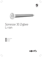 SOMFY Sonesse 30 ZIGBEE Li-ion Manual