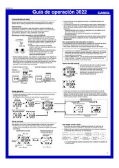 Casio 3022 Guía De Operación