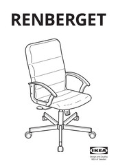 IKEA RENBERGET Manual De Instrucciones