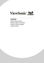 ViewSonic VSD242 Guia De Inicio Rapido