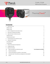 Planck VISION SYSTEMS ThermaCheck TC320 Manual De Usuario