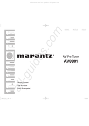 Marantz AV8801 Antes De Empezar