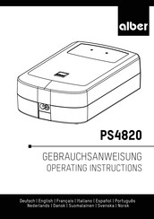 Alber PS4820 Instrucciones De Operación