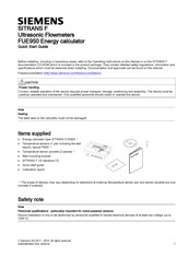 Siemens Sitrans F Manual Del Usuario