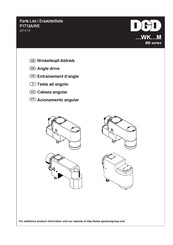 Apex Tool Group DGD 4WK2M Seguridad Y Lista De Partes