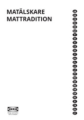 IKEA MATÄLSKARE MANUAL DE INSTRUCCIONES Descargar en PDF | ManualsLib