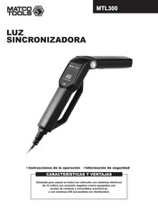 Matco Tools MTL300 Instrucciones De Operación