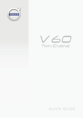 Volvo V60 Twin Engine 2017 Guia De Inicio Rapido