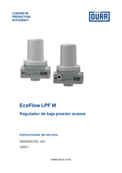 DÜRR EcoFlow LPF M Instrucciones De Servicio