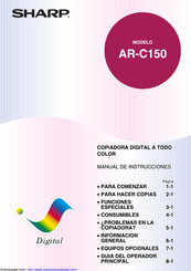 Sharp AR-C150 Manual De Instrucciones