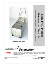 Frymaster PF50S Serie Manual Del Usario