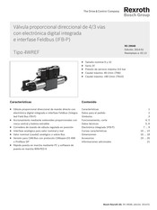 Bosch Rexroth 4WREF Manual Del Usuario