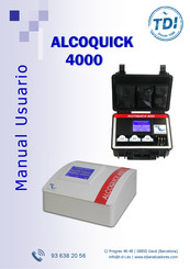 TDI ALCOQUICK 4000 Manual Del Usuario