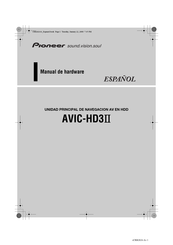 Pioneer AVIC-HD3 Manual De Hardware