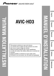 Pioneer AVIC-HD3 Manual De Instalación