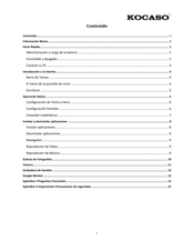 KOCASO M860 Manual Del Usuario