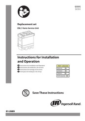 Ingersoll Rand ENL 5 Vario Instrucciones De Instalación Y De Servicio