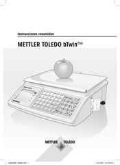 Mettler Toledo bTwin Instrucciones Resumidas