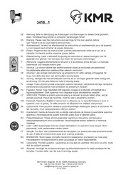 KMR 3418 1 Serie Instrucciones Adicionales De Uso